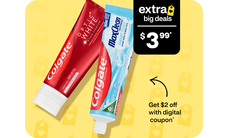 Colgate toothpaste tubes