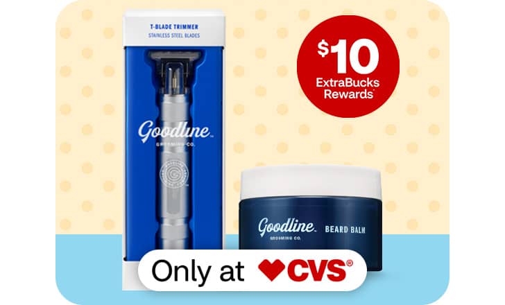 $10 ExtraBucks Rewards, Goodline T-blade trimmer and beard balm