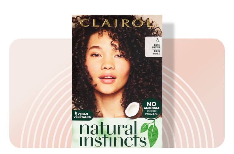 Clairol natural instincts hair color product.