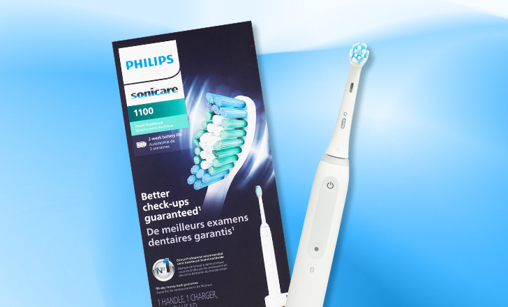 Philips Sonicare and Oral-B electric toothbrushes