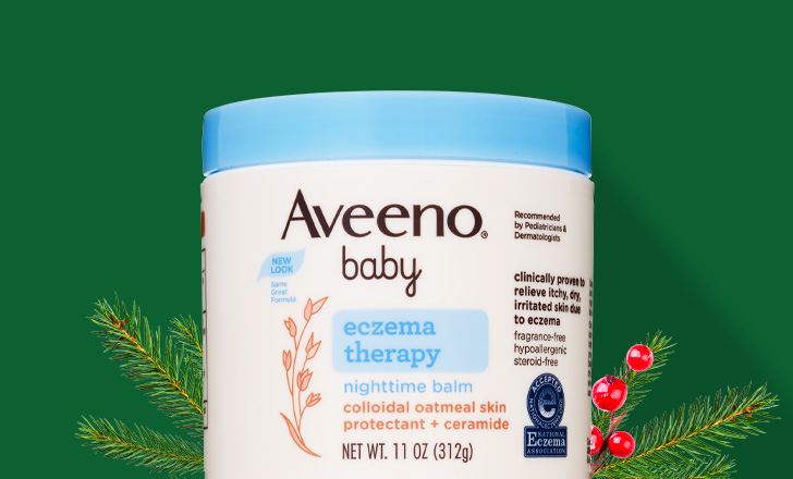 Aveeno baby eczema therapy.