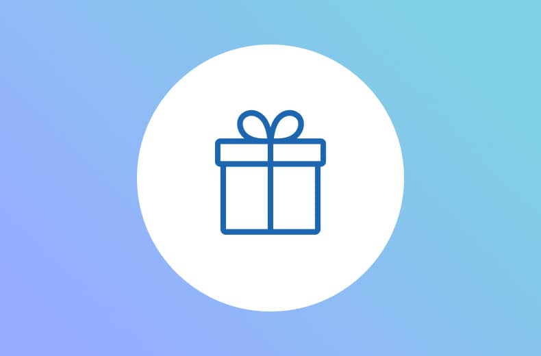 Icon of a gift box