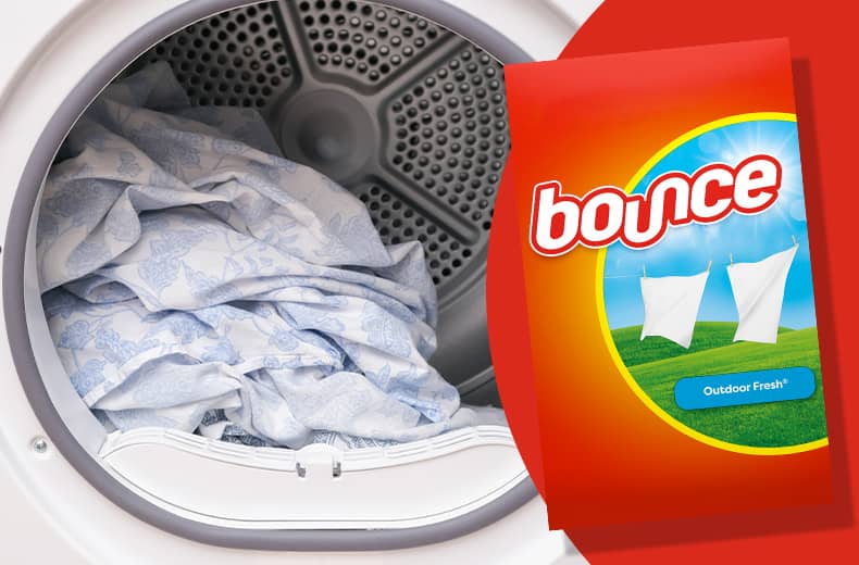 Bounce dryer sheets.