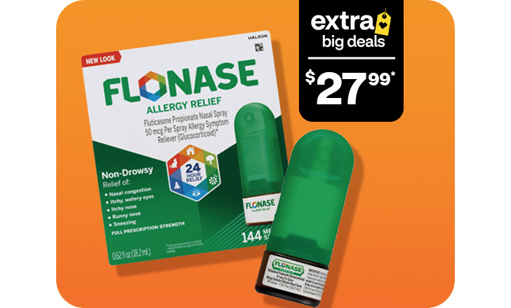 $27.99, Flonase allergy relief nasal spray