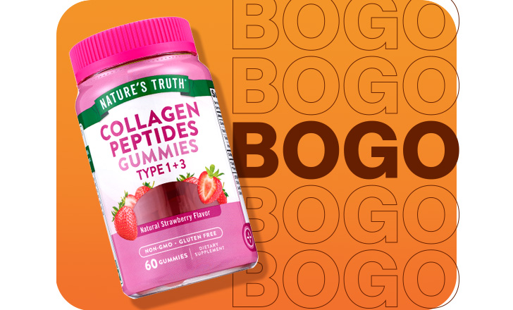 Buy one, get one, Nature's Truth Collagen Peptides gummies