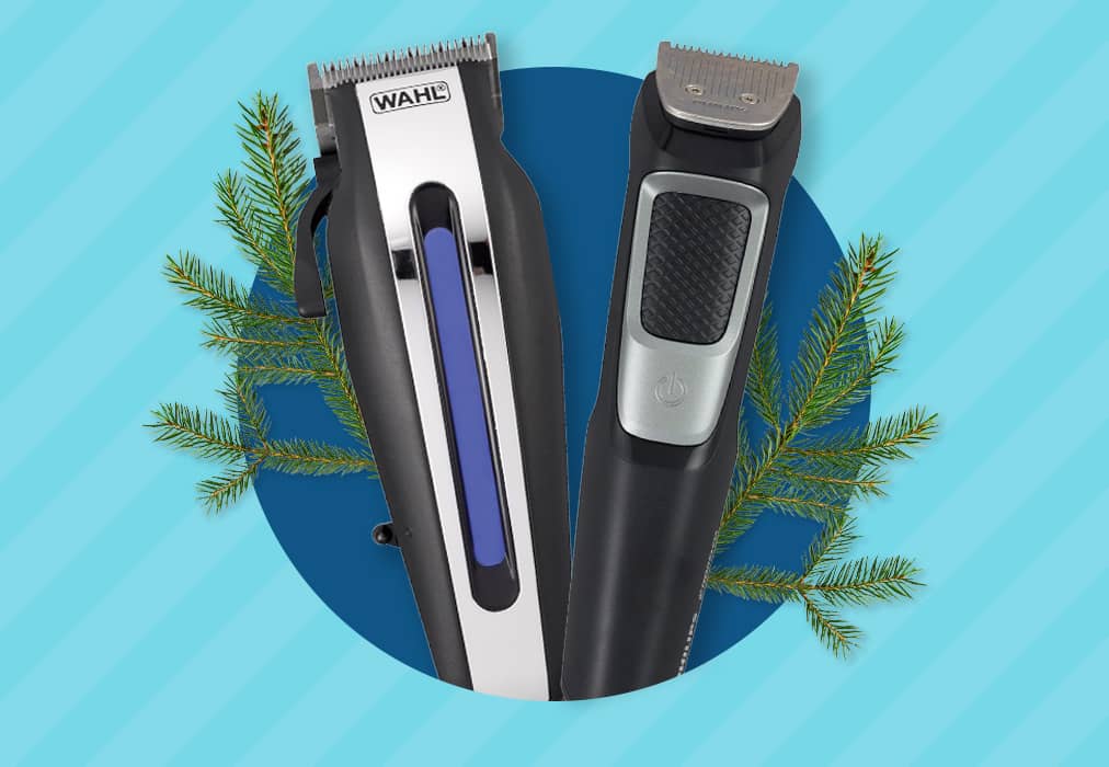 Wahl and Philips Norelco electric razors.