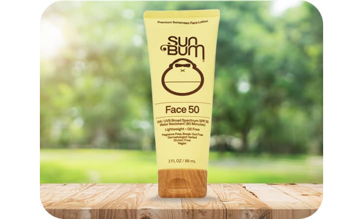 Sun Bum Face 50 SPF sunscreen