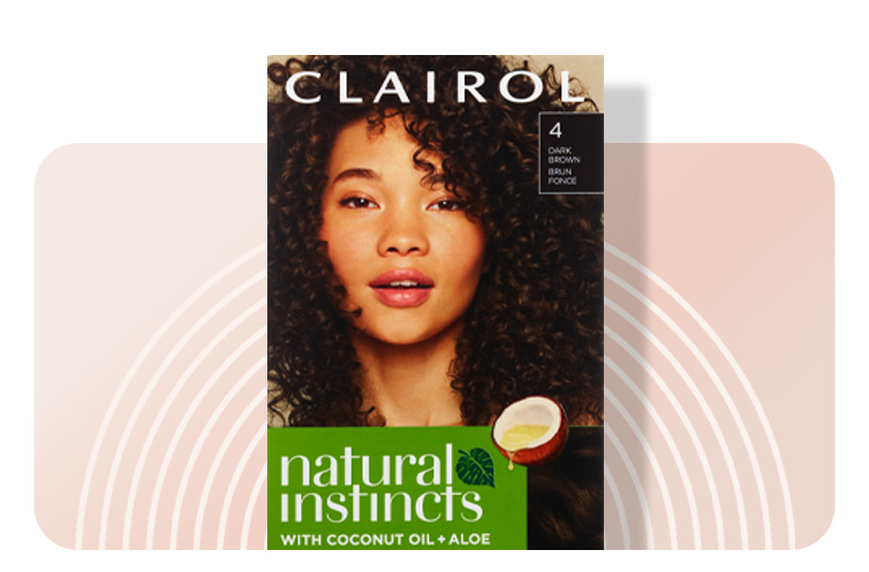 Clairol natural instincts hair color product.