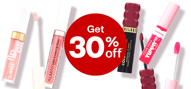 A variety of lip products