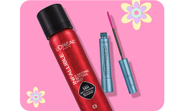 Spend $20, get $8 Extrabucks on L'Oreal cosmetics that include L’Oréal Paris Infallible 3- Second Setting Mist and L’Oréal Paris Telescopic Mascara