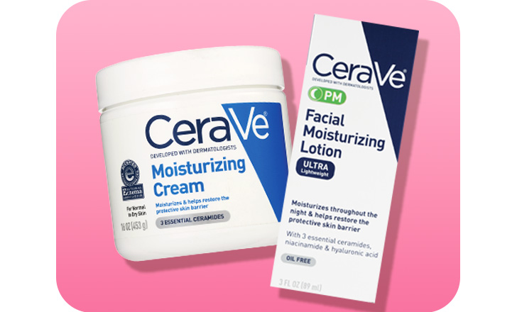 Spend $25, get $10 ExtraBucks on CeraVe Moisturizing Cream and Facial Moisturizing Lotion