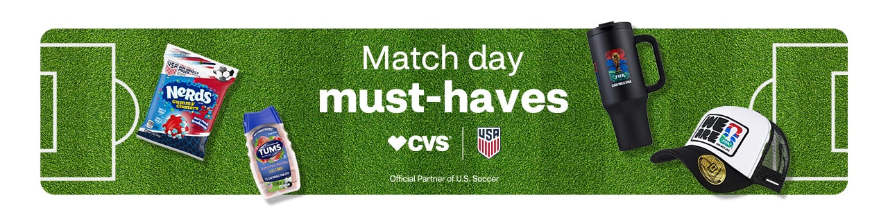 Match day must-haves - Official Partner of U.S. Soccer