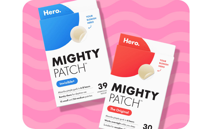 Hero Mighty Patch Invisible and Mighty Patch The Original