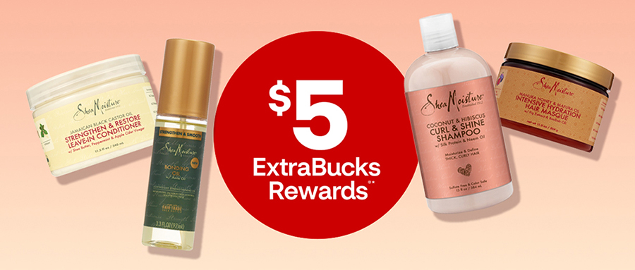 A variety of Shea Moisture personal care products