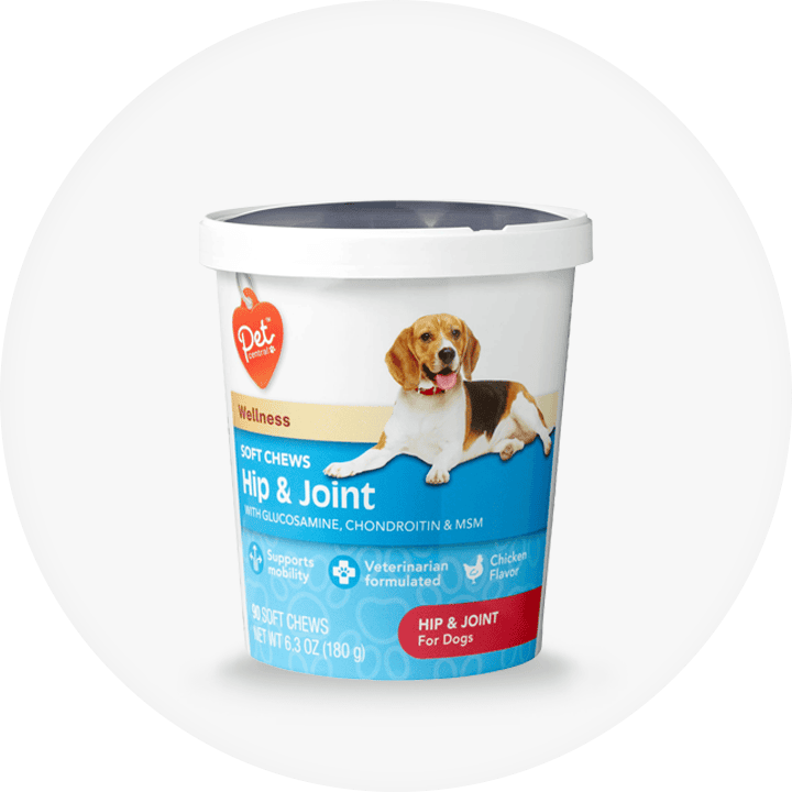 Hip and joint soft chews for dogs
