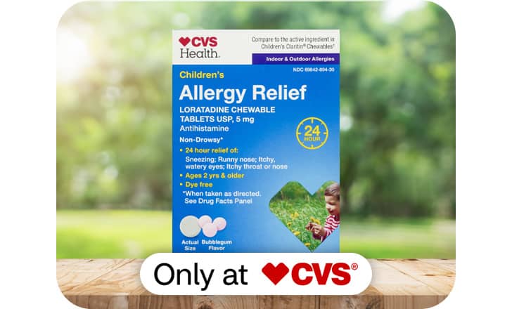 CVS Health Children's Allergy Relief tablets, only at CVS