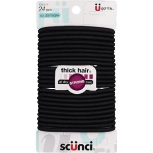 100pcs Seamless Hair Extension Thread Non-Slip Hair Rope Nylon Hair Tie Simple Decorative Hair Accessory,Temu