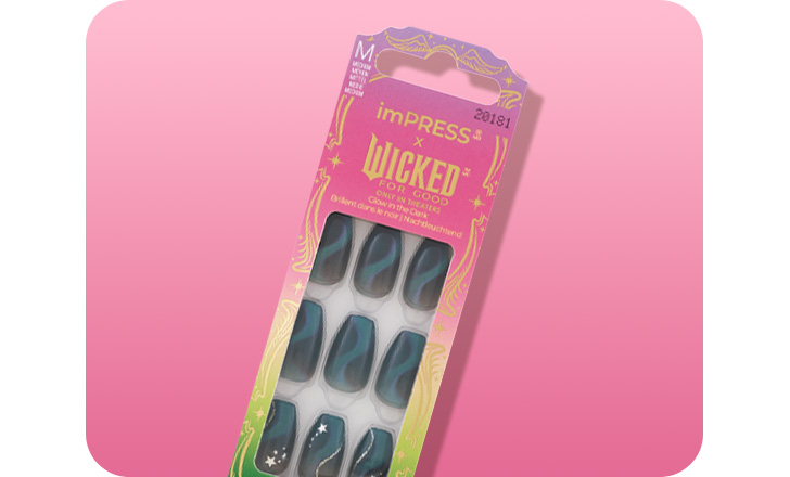 KISS imPress Wicked theme press on nails