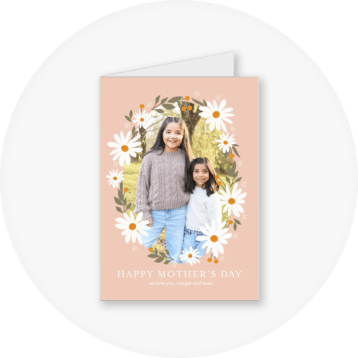 Tarjeta plegada de 5x7