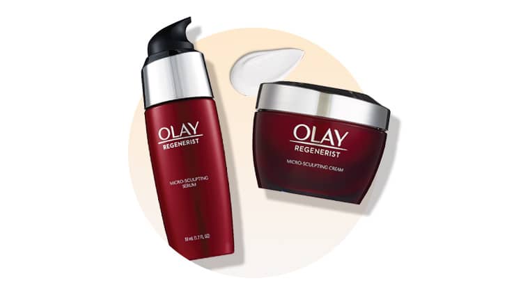 Olay Regenerist lotion and cream