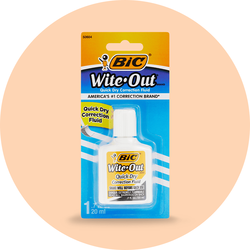 Bic Wite-Out correction fluid