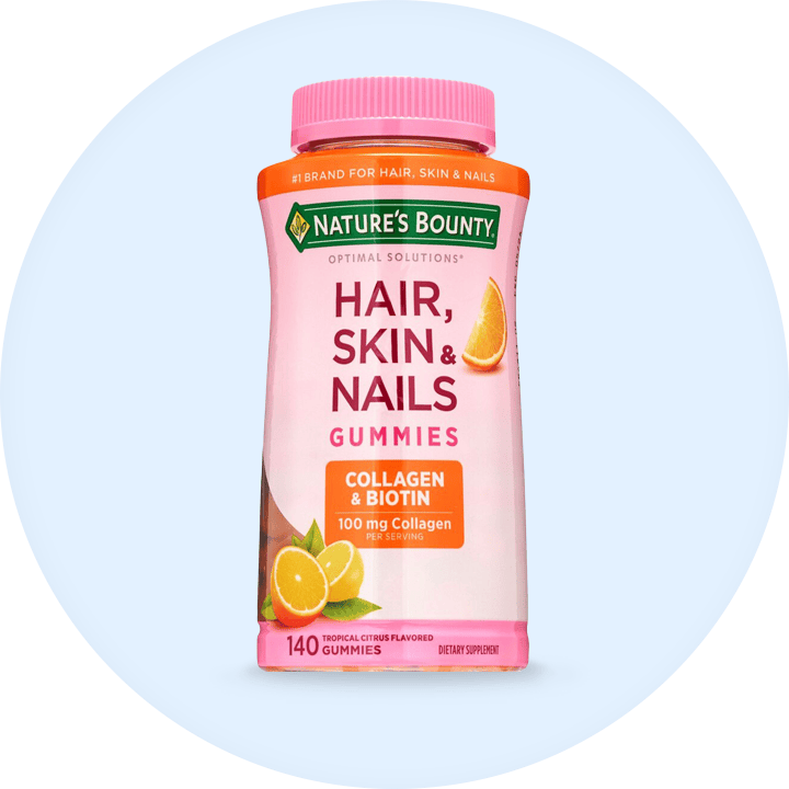 Nature's Bounty Hair Skin and Nails Gummies 