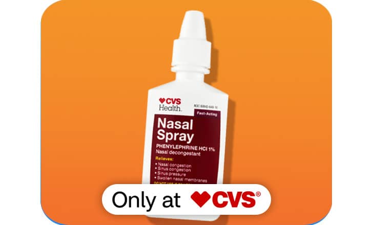 CVS Nasal Spray nasal decongestant, only at CVS