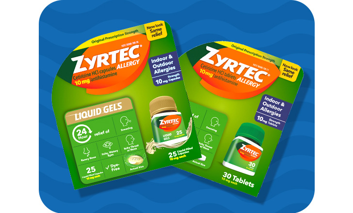 Zyrtec Allergy medicine
