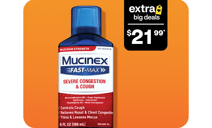 $21.99, Mucinex severe congestion and cough liquid