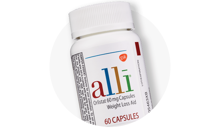 alli weight loss aid capsules