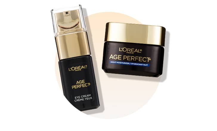 L'Oréal Paris Age Perfect skin care products