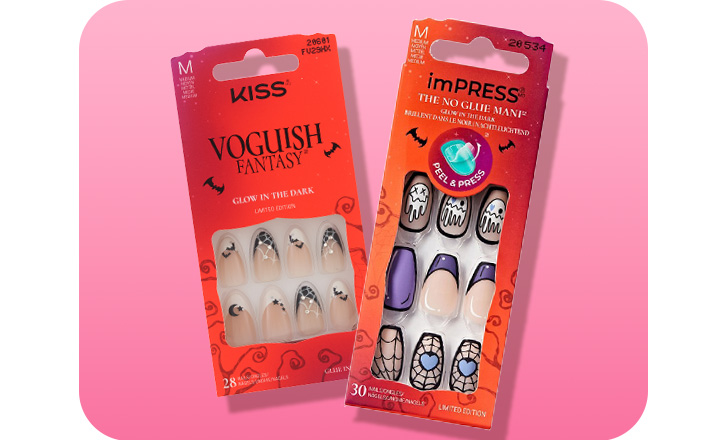 Spend $10, get $3 ExtraBucks on Kiss Voguish Fantasy and imPress Halloween press-on nails