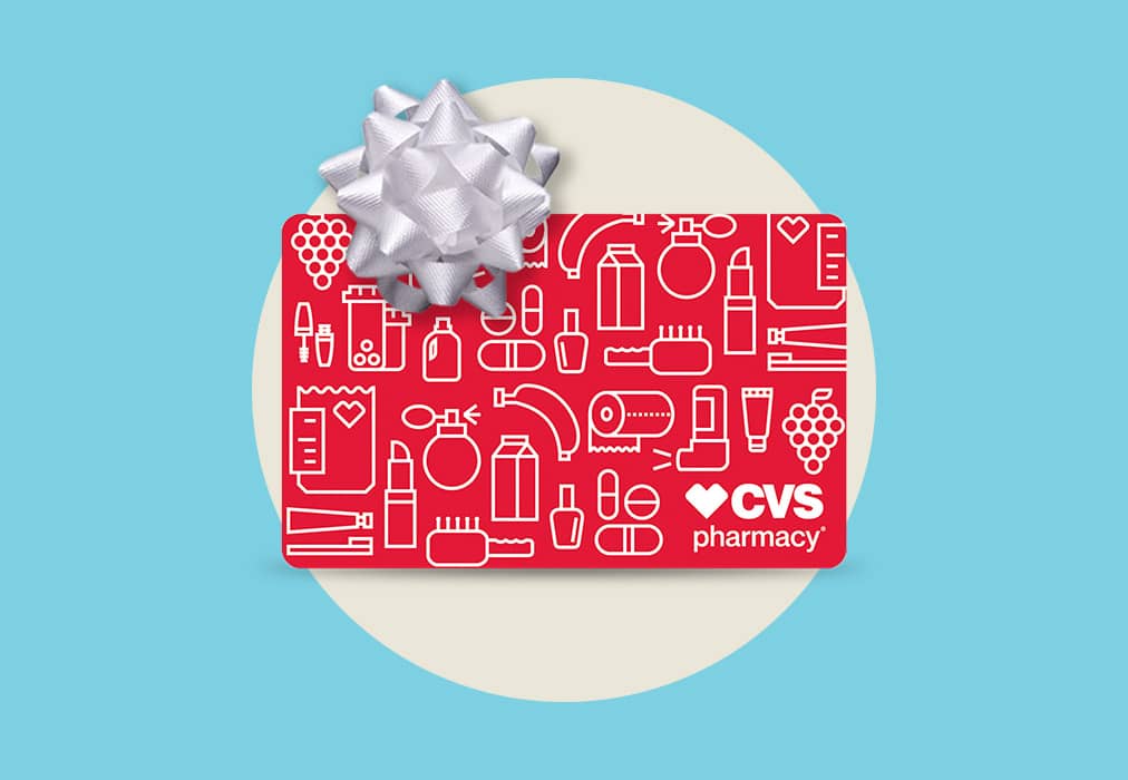 A CVS Pharmacy gift card