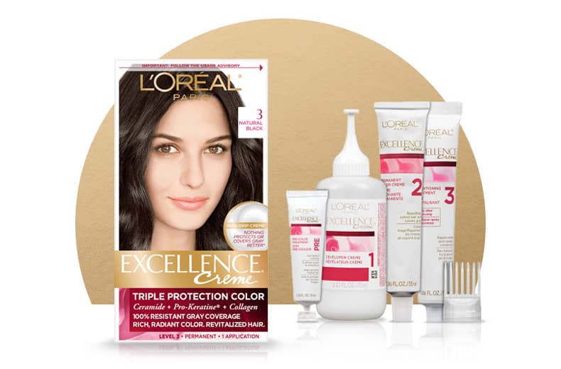 L'Oréal Paris Excellence Creme hair color products