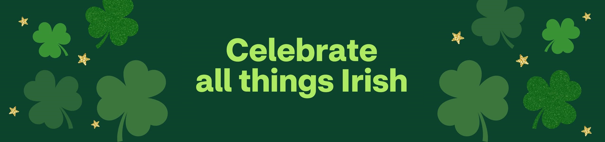 Celebrate all things Irish