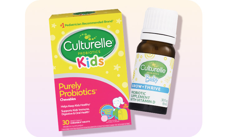 Culturelle Probiotics Kids and Culturelle Probiotics Baby supplements