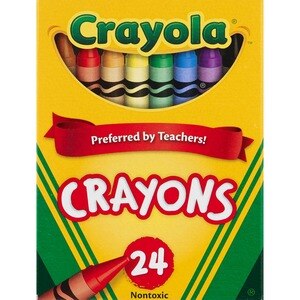 Peanut Crayons for Toddlers, 24 Colors Non-Toxic Crayons, Easy to Hold Washable Safe Toddler Crayons for Kids, Coloring Art Supplies