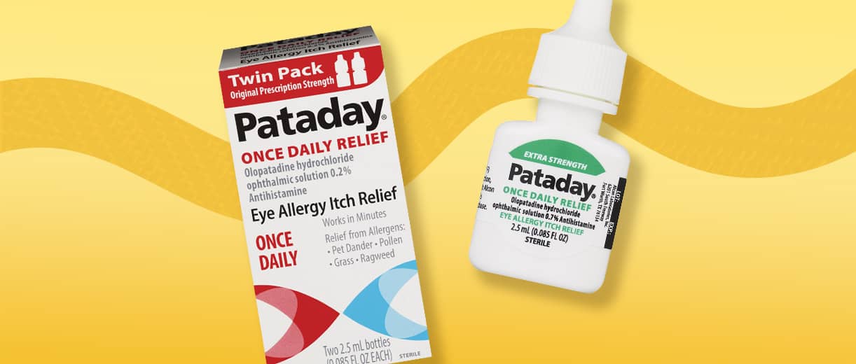 Pataday eye allergy itch relief eye drops