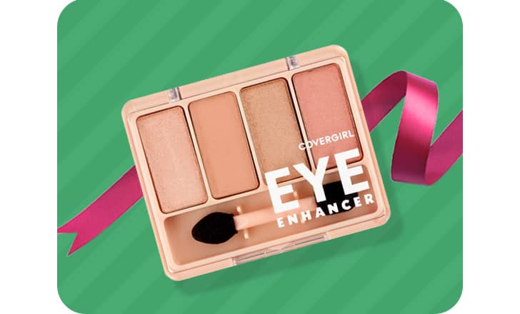 A palette of Cover Girl Eye Enhancer eyeshadow.