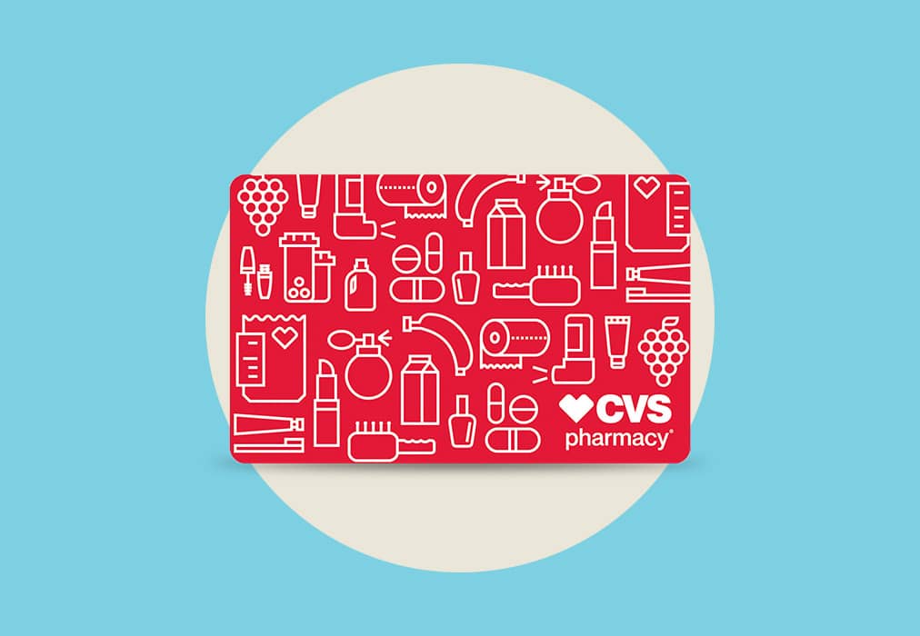 A CVS Pharmacy gift card