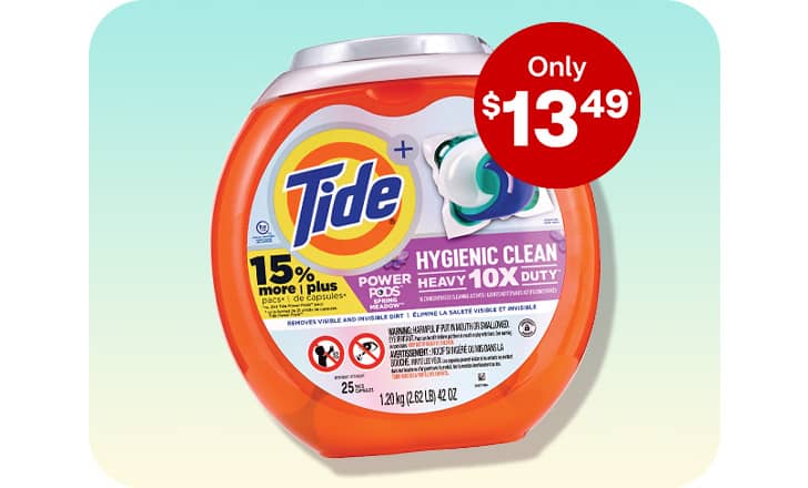 Only $13.49, Tide Pods laundry detergent