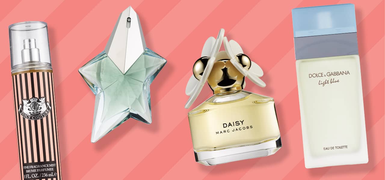 Juicy Couture, Marc Jacobs and Dolce & Gabbana fragrances