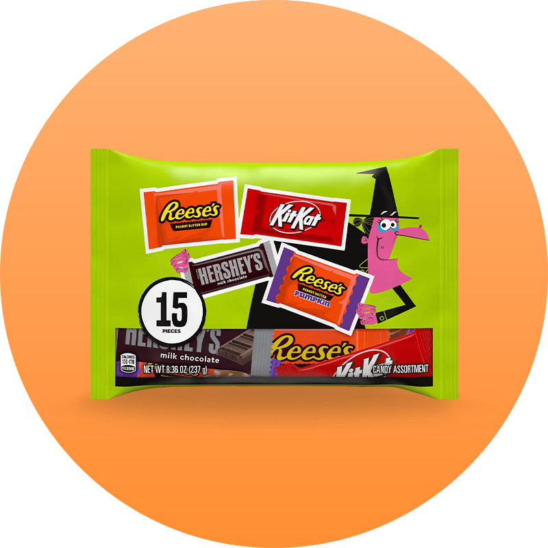 Multipack of snack-size chocolate candies