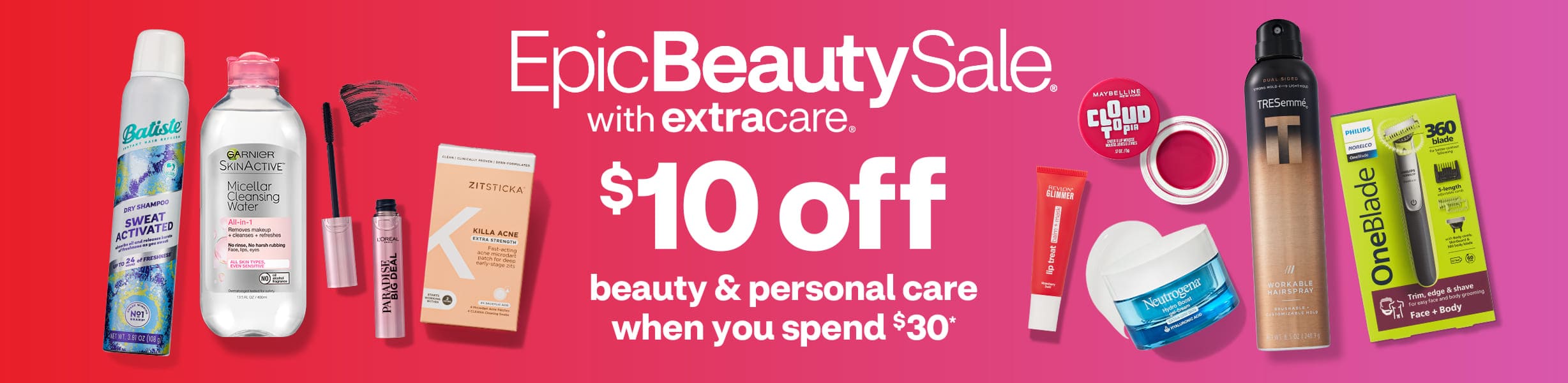 Epic Beauty Sale. Assorted beauty and personal care products