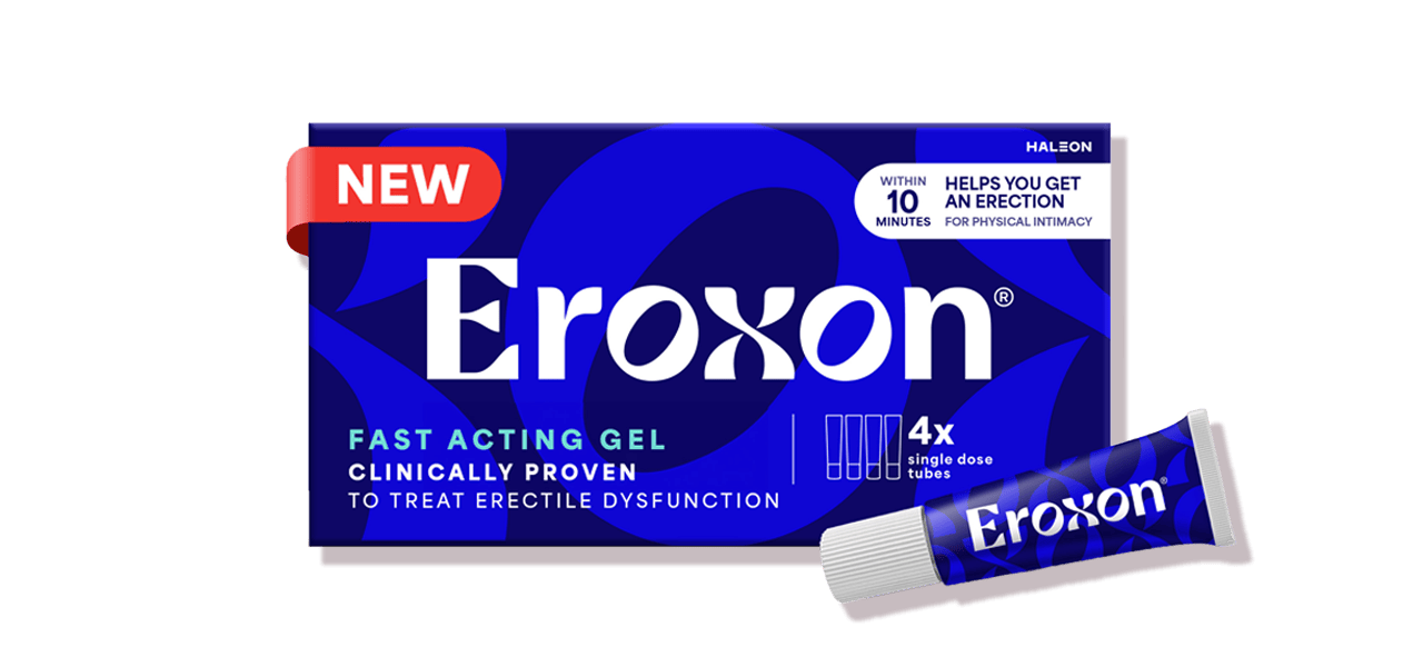 Eroxon fast acting gel for erectile dysfunction.