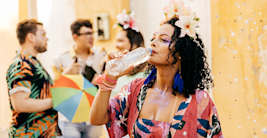 Hidratação no Carnaval