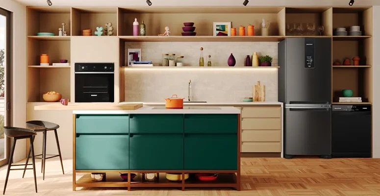 cozinha minimalista