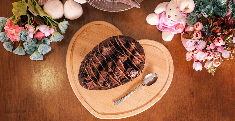 Receita de Brownie de Colher