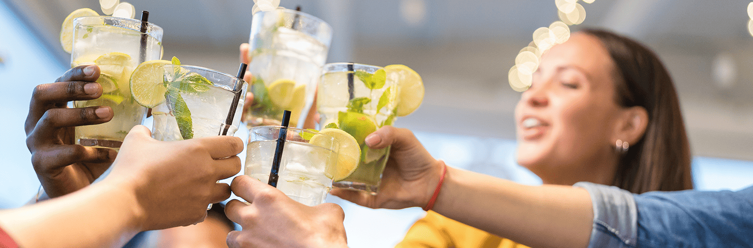 Header Drinks com Cerveja