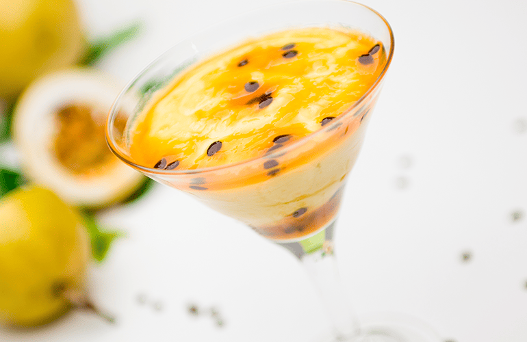 Como fazer mousse de maracujá